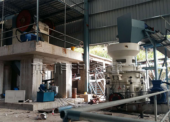 圆锥破碎机生产线